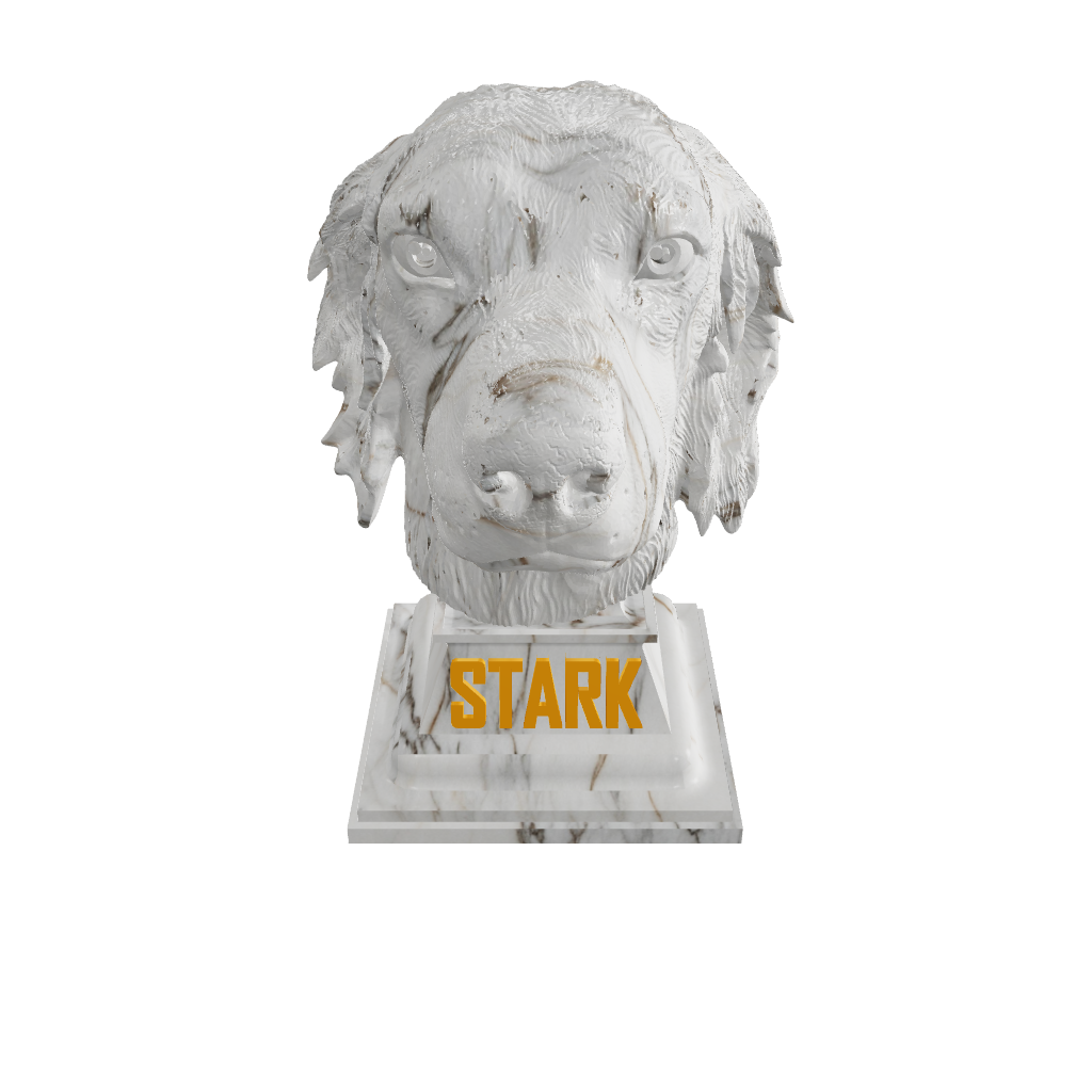 Escultura mascota 3D